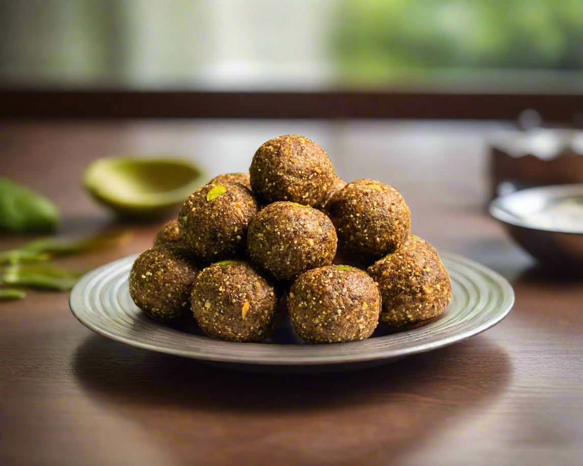 Gond (Edible Gum) Laddu - Winter Warmer By Laddu Project