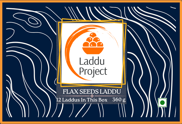 Flax Seeds Laddu - Wholesome Everyday - By Laddu Project - Laddu Project