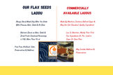 Flax Seeds Laddu - Wholesome Everyday - By Laddu Project