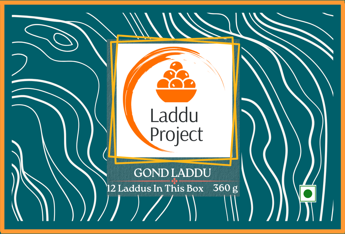 Gond (Edible Gum) Laddu - Gond (edible gum) laddu with A2 cow ghee, nuts and black dates — Laddu Project